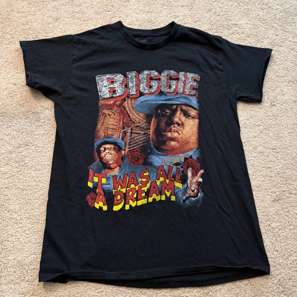 Vintage-Style Women's The Notorious B.I.G. “It Was All a Dream” T-Shirt - Medium